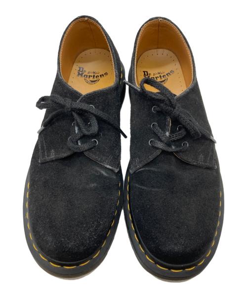 Dr.Martens（ドクターマーチン）Dr.Martens (ドクターマーチン) 3ホール スエードシューズ ブラック サイズ:26㎝の古着・服飾アイテム