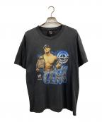 HYBRID TEESハイブリッド ティーズ）の古着「プリントTシャツ」｜ブラック