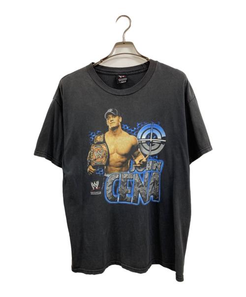 HYBRID TEES（ハイブリッド ティーズ）HYBRID TEES (ハイブリッド ティーズ) プリントTシャツ ブラック サイズ:Freeの古着・服飾アイテム