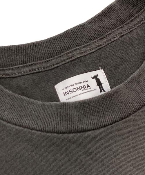 Insonnia project（インソニア プロジェクト）Insonnia project (インソニア プロジェクト) JAMIROQUAI COSMIC GIRL TEE グレー サイズ:1の古着・服飾アイテム