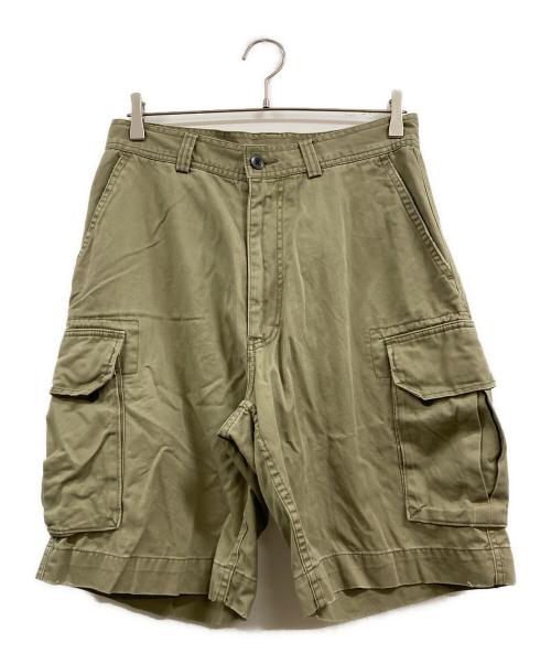 POLO RALPH LAUREN（ポロ・ラルフローレン）POLO RALPH LAUREN (ポロ・ラルフローレン) ハーフカーゴパンツ オリーブ サイズ: 81cm (W32)の古着・服飾アイテム