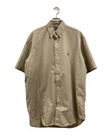 POLO RALPH LAUREN（ポロ・ラルフローレン）の古着「半袖シャツ」｜ベージュ