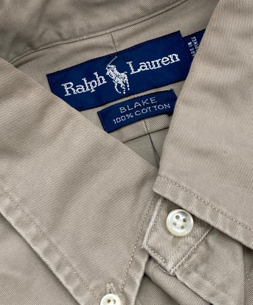 POLO RALPH LAUREN（ポロ・ラルフローレン）POLO RALPH LAUREN (ポロ・ラルフローレン) 半袖シャツ ベージュ サイズ:Sの古着・服飾アイテム