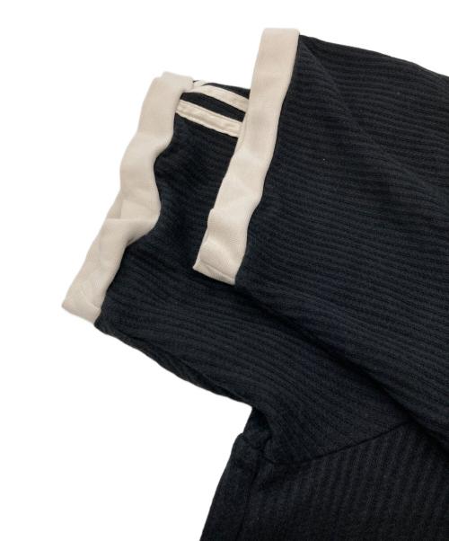 adidas（アディダス）adidas (アディダス) WAFFLE SHORT SLEEVE POLO ブラック サイズ:Mの古着・服飾アイテム