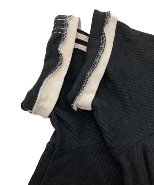 adidas（アディダス）adidas (アディダス) WAFFLE SHORT SLEEVE POLO ブラック サイズ:Mの古着・服飾アイテム