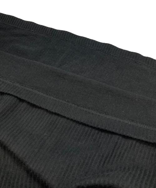 adidas（アディダス）adidas (アディダス) WAFFLE SHORT SLEEVE POLO ブラック サイズ:Mの古着・服飾アイテム