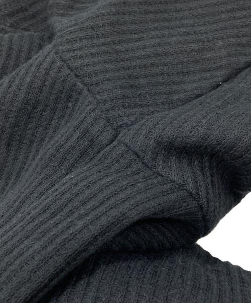 adidas（アディダス）adidas (アディダス) WAFFLE SHORT SLEEVE POLO ブラック サイズ:Mの古着・服飾アイテム