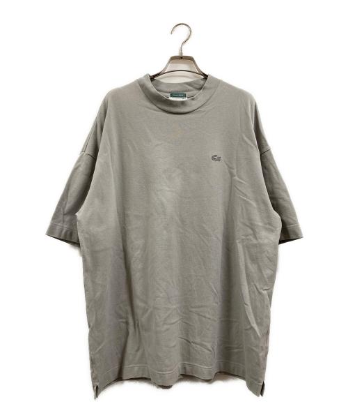 LACOSTE（ラコステ）LACOSTE (ラコステ) モックネックTシャツ グレー サイズ:Ⅼの古着・服飾アイテム