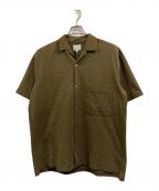 CURLY&Co.カーリー）の古着「PROSPECT S/S SHIRTS SEERSUCKER」｜オリーブ