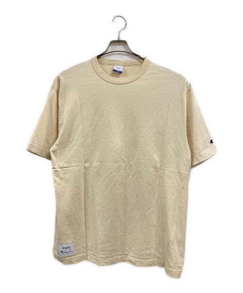 Champion（チャンピオン）Champion (チャンピオン) WTAPS (ダブルタップス) S/S TEE ベージュ サイズ:XLの古着・服飾アイテム