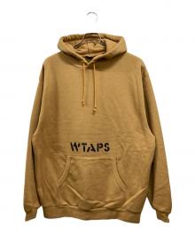 WTAPS（ダブルタップス）の古着「SPOT BOB HOODED SWEATSHIRT」｜ベージュ