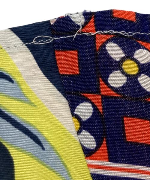 tricot COMME des GARCONS（トリココムデギャルソン）tricot COMME des GARCONS (トリココムデギャルソン) シルク異素材切替スカーフスカート イエロー サイズ:Ｍの古着・服飾アイテム