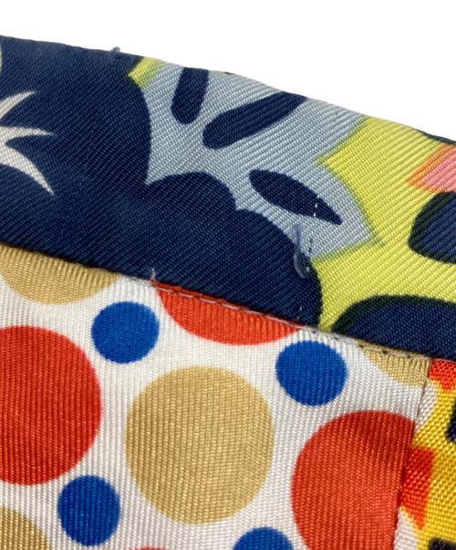 tricot COMME des GARCONS（トリココムデギャルソン）tricot COMME des GARCONS (トリココムデギャルソン) シルク異素材切替スカーフスカート イエロー サイズ:Ｍの古着・服飾アイテム