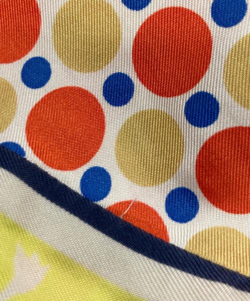tricot COMME des GARCONS（トリココムデギャルソン）tricot COMME des GARCONS (トリココムデギャルソン) シルク異素材切替スカーフスカート イエロー サイズ:Ｍの古着・服飾アイテム