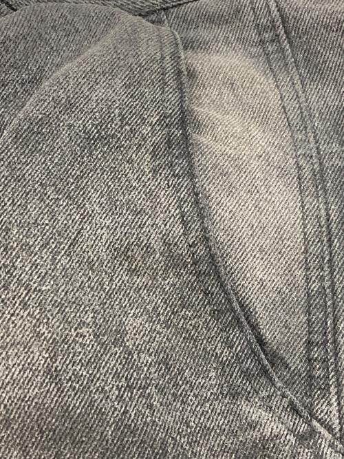 BREATH（ブレス）BREATH (ブレス) COATING SIDE BUTTON DENIM PANTS ブラック サイズ:XLの古着・服飾アイテム