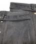 中古・古着 BREATH (ブレス) COATING SIDE BUTTON DENIM PANTS ブラック サイズ:XL：22000円