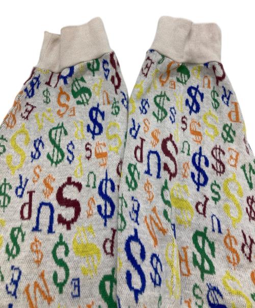 SUPREME（シュプリーム）SUPREME (シュプリーム) 22AW Currency Jacquard Zip L/S Polo マルチカラー サイズ:Mの古着・服飾アイテム