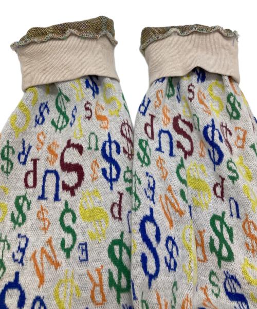 SUPREME（シュプリーム）SUPREME (シュプリーム) 22AW Currency Jacquard Zip L/S Polo マルチカラー サイズ:Mの古着・服飾アイテム