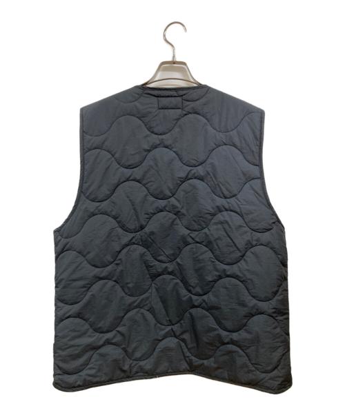 stussy（ステューシー）stussy (ステューシー) キルティングベスト ブラック サイズ:Ｍの古着・服飾アイテム