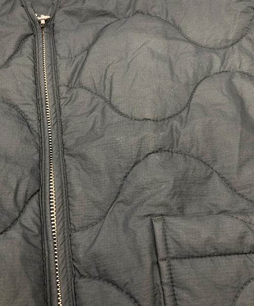 stussy（ステューシー）stussy (ステューシー) キルティングベスト ブラック サイズ:Ｍの古着・服飾アイテム