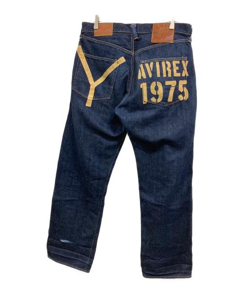 AVIREX（アヴィレックス）AVIREX (アヴィレックス) YAMANE INDUSTRIES (ヤマネ インダストリーズ) CLASSIC STRAIGHT インディゴ サイズ:W36の古着・服飾アイテム