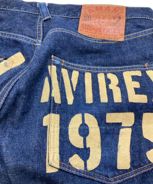 AVIREX（アヴィレックス）AVIREX (アヴィレックス) YAMANE INDUSTRIES (ヤマネ インダストリーズ) CLASSIC STRAIGHT インディゴ サイズ:W36の古着・服飾アイテム