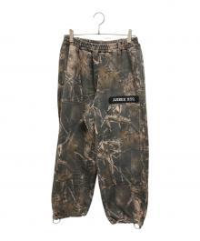 AVIREX（アヴィレックス）の古着「SWEAT PAINTER PANTS "REAL TREE CAMO"」｜ブラウン
