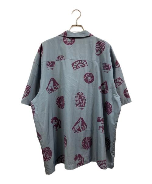 AVIREX（アヴィレックス）AVIREX (アヴィレックス) 半袖シャツ ブルー サイズ:Ⅼの古着・服飾アイテム