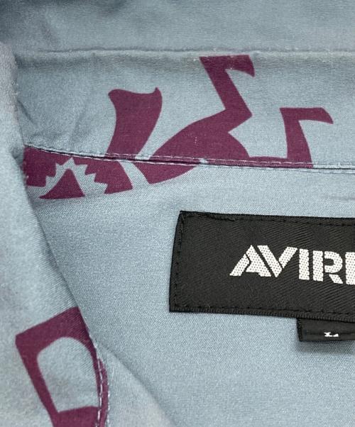 AVIREX（アヴィレックス）AVIREX (アヴィレックス) 半袖シャツ ブルー サイズ:Ⅼの古着・服飾アイテム