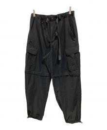 AVIREX（アヴィレックス）の古着「REMOVAL ACTIVE CARGO PANTS」｜ブラック