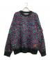 SYUMAN.（シュウマン）の古着「Le rêve du papillon Sweater」｜パープル×ブラック
