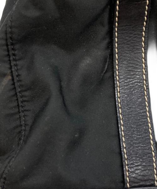 PRADA（プラダ）PRADA (プラダ) バックルハンドバッグ ブラックの古着・服飾アイテム