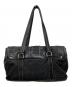 PRADA (プラダ) バックルハンドバッグ ブラック：25000円