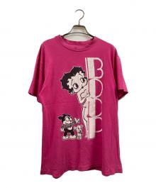 USED（ユーズド）の古着「プリントTシャツ」｜ピンク
