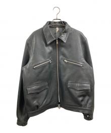 MORGAN MEMPHIS BELLE（モーガン メンフィス ベル）の古着「LUFTWAFFE "HARTMANN" GOAT SKIN PILOT JACKET」｜ブラック
