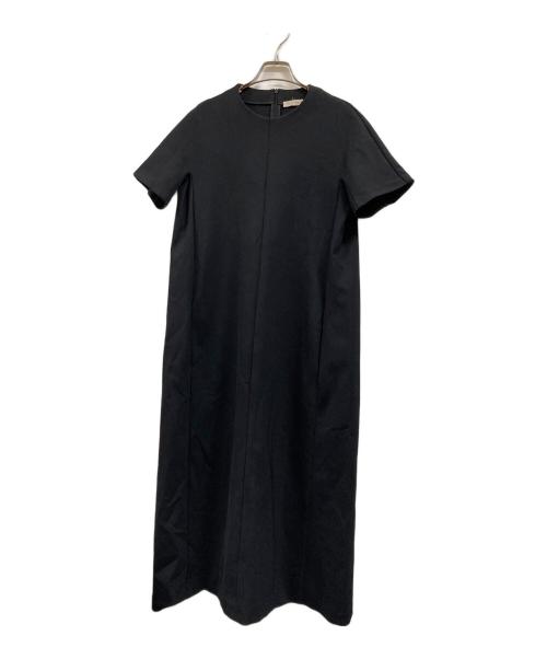 THE ROW（ザ ロウ）THE ROW (ザ ロウ) Round-neck Stretch-crepe Maxi Dress ブラック サイズ:XSの古着・服飾アイテム