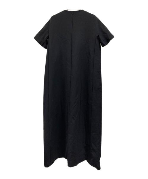 THE ROW（ザ ロウ）THE ROW (ザ ロウ) Round-neck Stretch-crepe Maxi Dress ブラック サイズ:XSの古着・服飾アイテム
