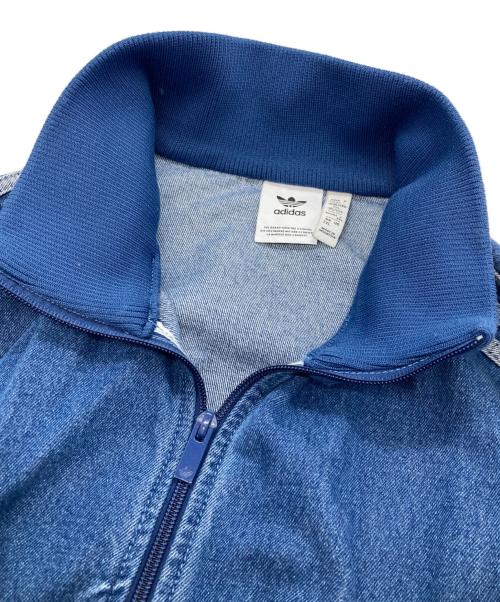adidas（アディダス）adidas (アディダス) デニム ファイヤーバード トラックトップ インディゴ サイズ:3XLの古着・服飾アイテム