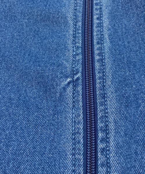 adidas（アディダス）adidas (アディダス) デニム ファイヤーバード トラックトップ インディゴ サイズ:3XLの古着・服飾アイテム