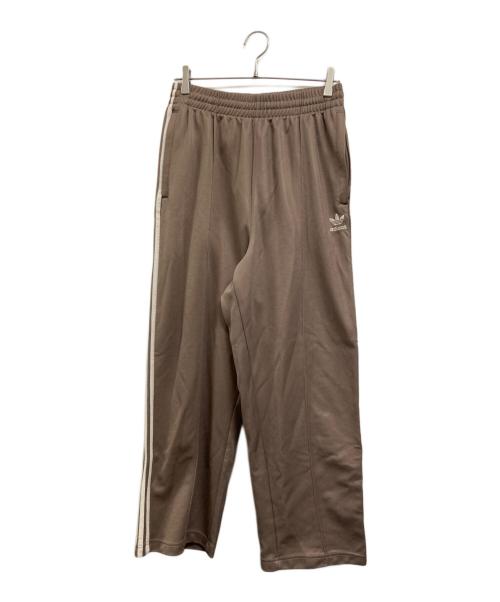 adidas（アディダス）adidas (アディダス) バギーフィット ファイヤーバードトラックパンツ ブラウン サイズ:Ⅼの古着・服飾アイテム