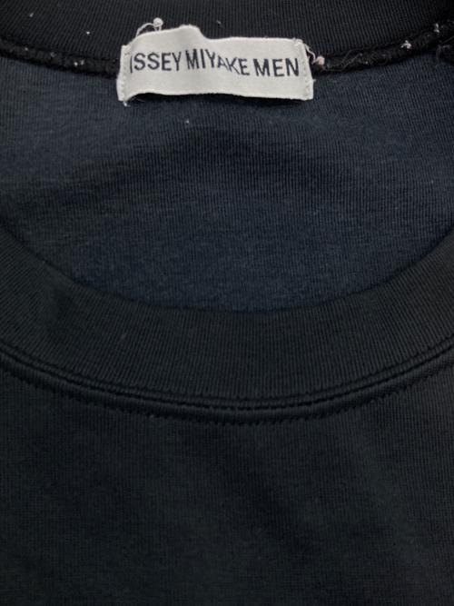 ISSEY MIYAKE MEN（イッセイミヤケメン）ISSEY MIYAKE MEN (イッセイミヤケメン) 切替カットソー ブラウン サイズ:Mの古着・服飾アイテム