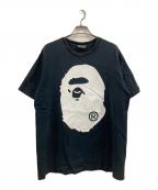 A BATHING APEアベイシングエイプ）の古着「両面ビッグロゴTシャツ」｜ブラック