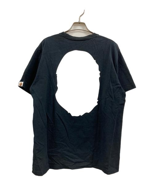 A BATHING APE（アベイシングエイプ）A BATHING APE (アベイシングエイプ) 両面ビッグロゴTシャツ ブラック サイズ:Ⅼの古着・服飾アイテム