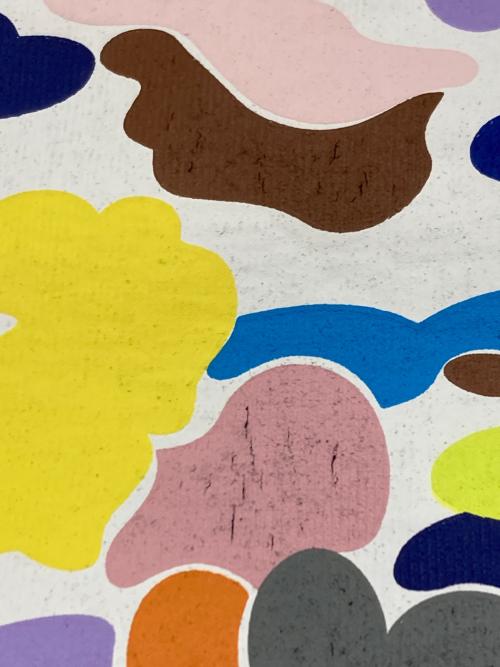 A BATHING APE（アベイシングエイプ）A BATHING APE (アベイシングエイプ) 両面ビッグロゴTシャツ ブラック サイズ:Ⅼの古着・服飾アイテム