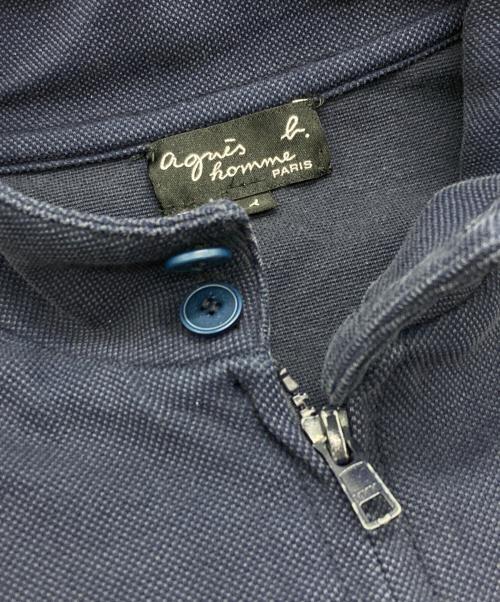 agnes b homme（アニエスベーオム）agnes b homme (アニエスベーオム) スイングトップ ネイビー サイズ:1の古着・服飾アイテム