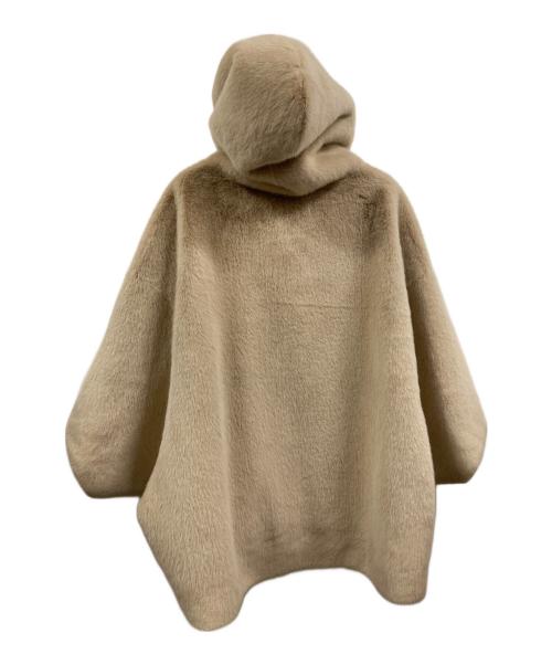 LOU ANDREA（ルーアンドレア）LOU ANDREA (ルーアンドレア) LOUFOOD FUR COAT ベージュ サイズ:Sの古着・服飾アイテム