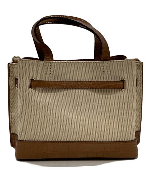 MICHAEL KORS（マイケルコース）MICHAEL KORS (マイケルコース) 2WAYショルダーバッグ ベージュの古着・服飾アイテム