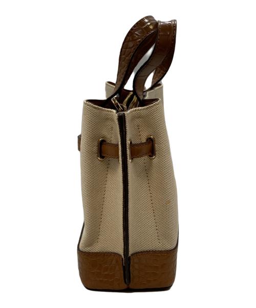 MICHAEL KORS（マイケルコース）MICHAEL KORS (マイケルコース) 2WAYショルダーバッグ ベージュの古着・服飾アイテム