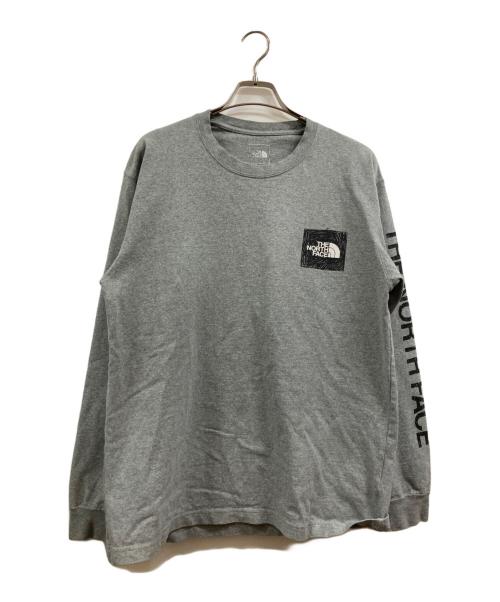 THE NORTH FACE（ザ ノース フェイス）THE NORTH FACE (ザ ノース フェイス) L/S SLEEVE GRAPHIC TEE グレー サイズ:Ⅼの古着・服飾アイテム