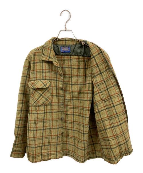 PENDLETON（ペンドルトン）PENDLETON (ペンドルトン) ボードシャツ ベージュ サイズ:XLの古着・服飾アイテム